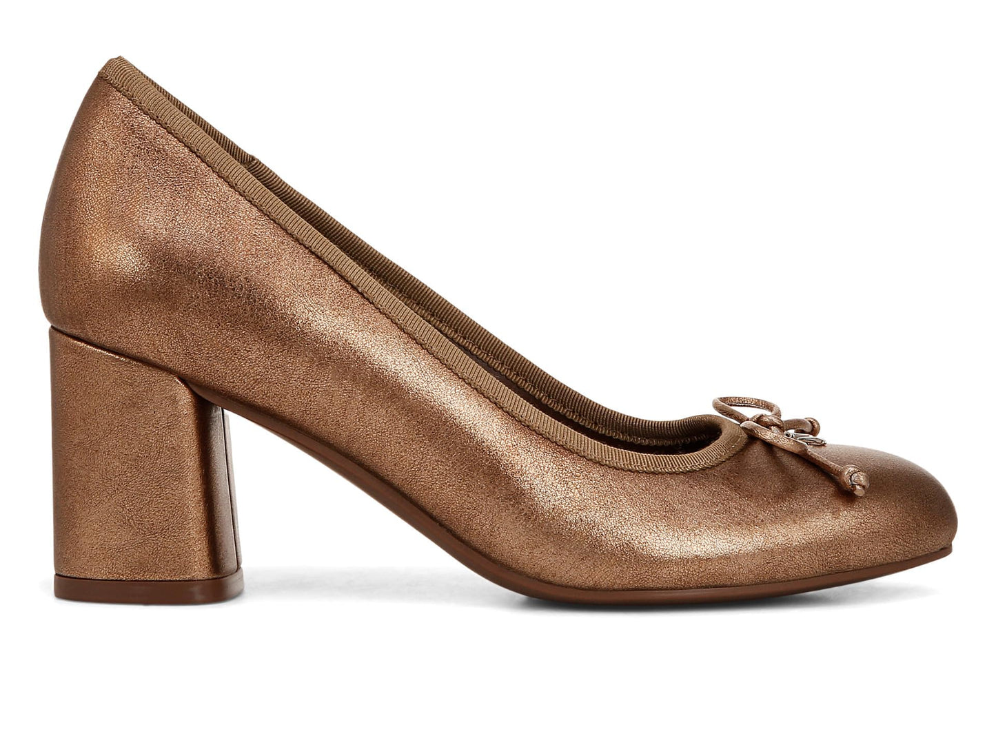 Naturalizer Women's Sienna Pump, Soft Bronze Leather
