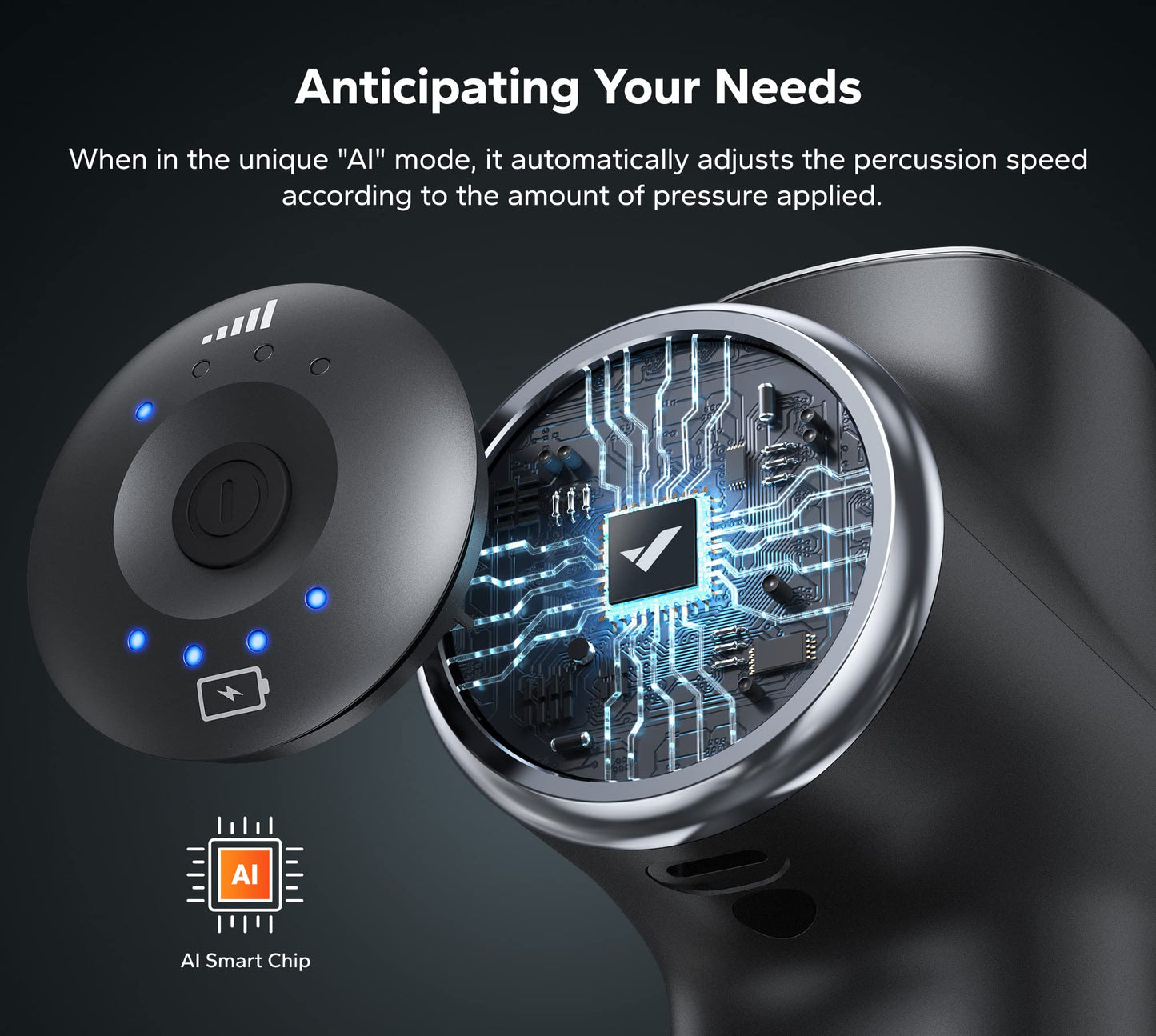 NOT WORKING - PARTS ONLY - MERACH Mini Massage Gun, Percussion Muscle Massager