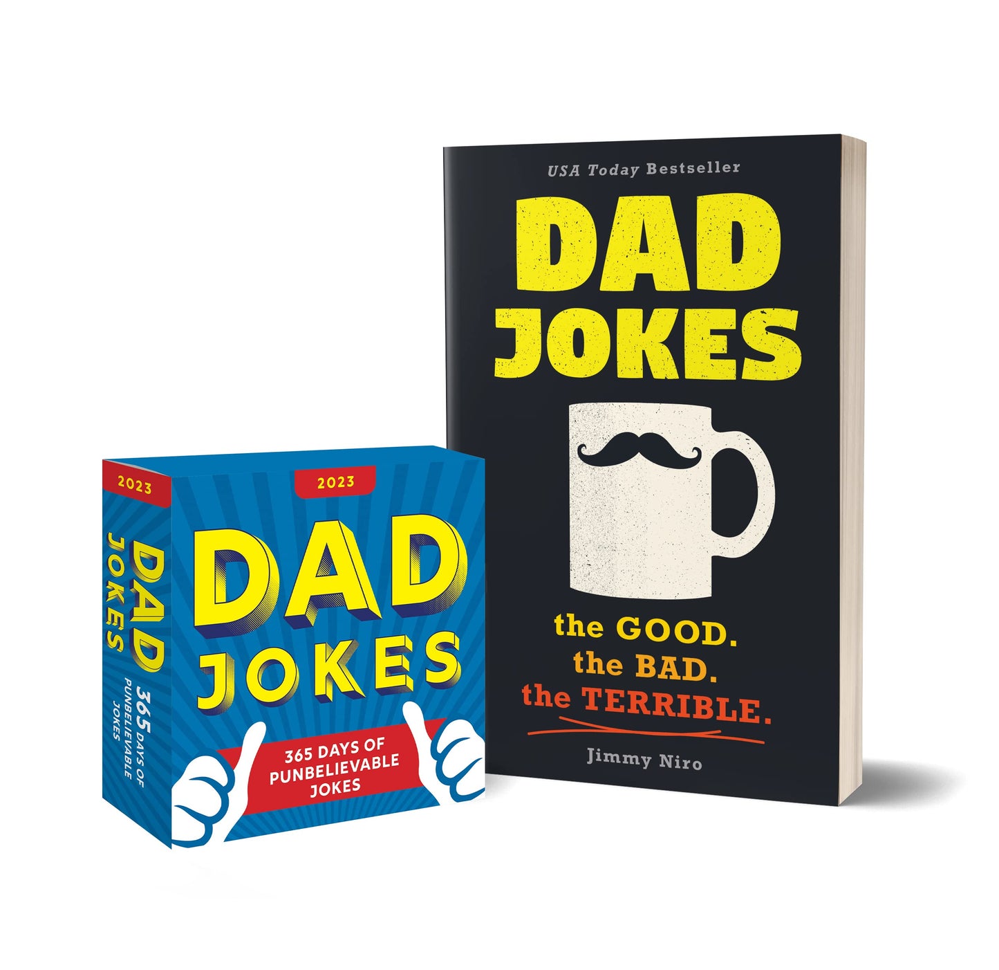Dad Jokes 2023 Boxed Calendar and Book Gift Set: 950+ Punderful Jokes