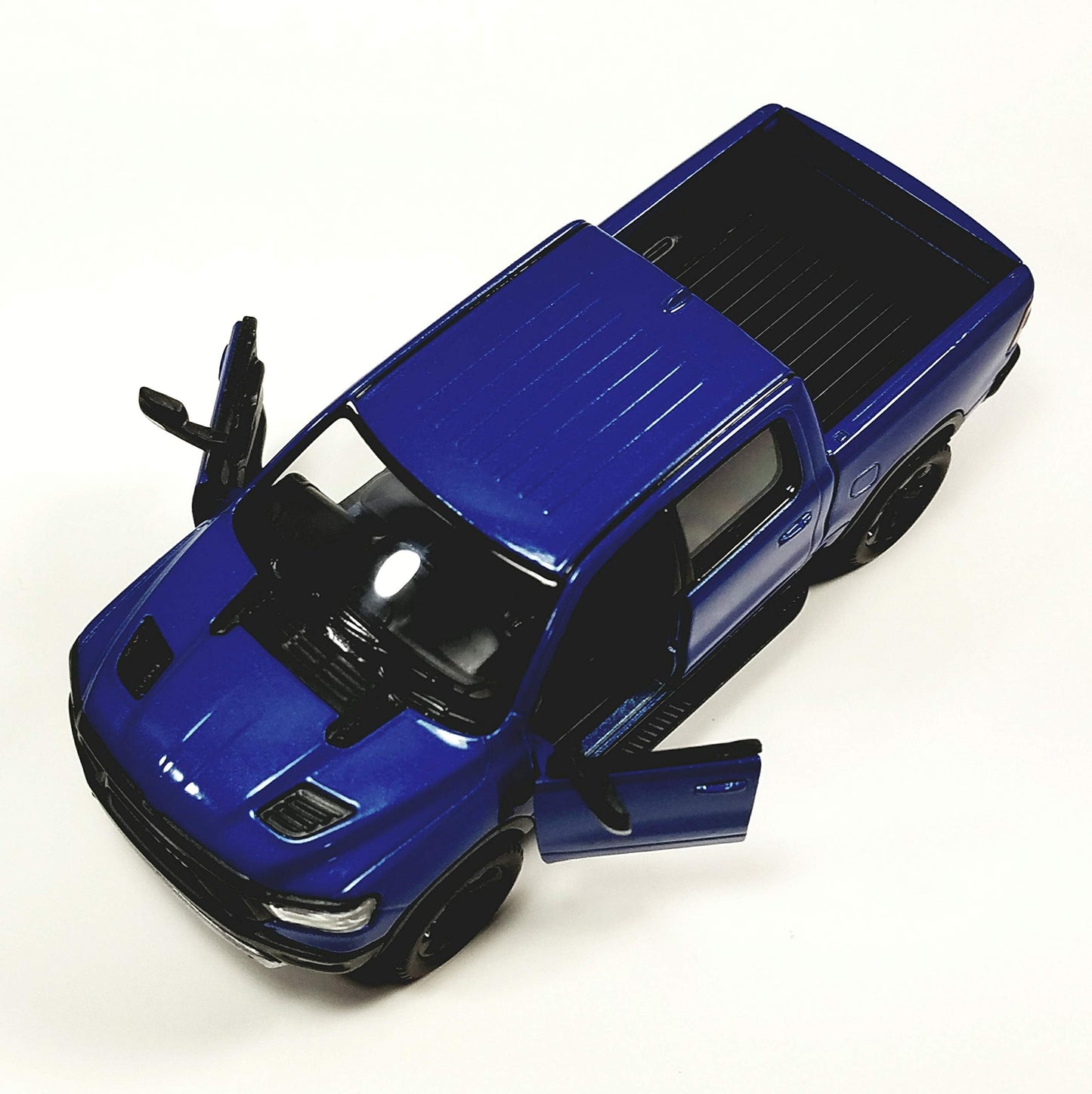 2019 Dodge Ram 1500 Pick Up Truck 1/46 Scale Diecast Model by Kinsmart - BLUE