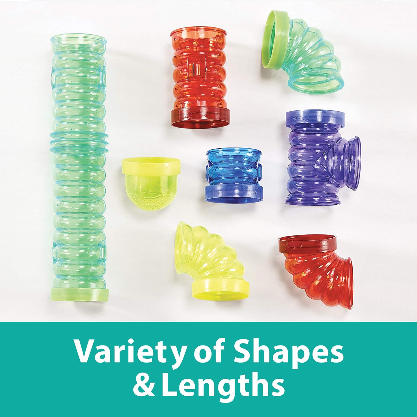 Kaytee Critter Trail Fun-nel 16-Piece Assorted Small Animal Habitat Tubes