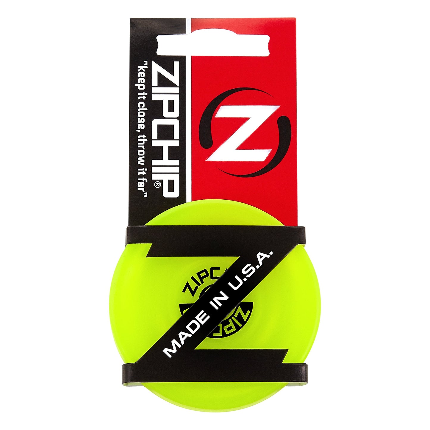 ZipChip -The Original -Mini Flying disc -Soft Rubber - Pocket Size - Lightweight