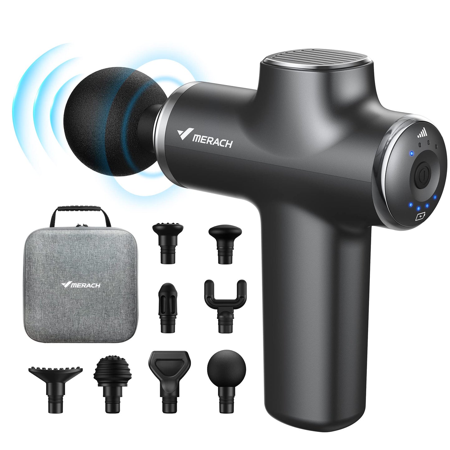 NOT WORKING - PARTS ONLY - MERACH Mini Massage Gun, Percussion Muscle Massager