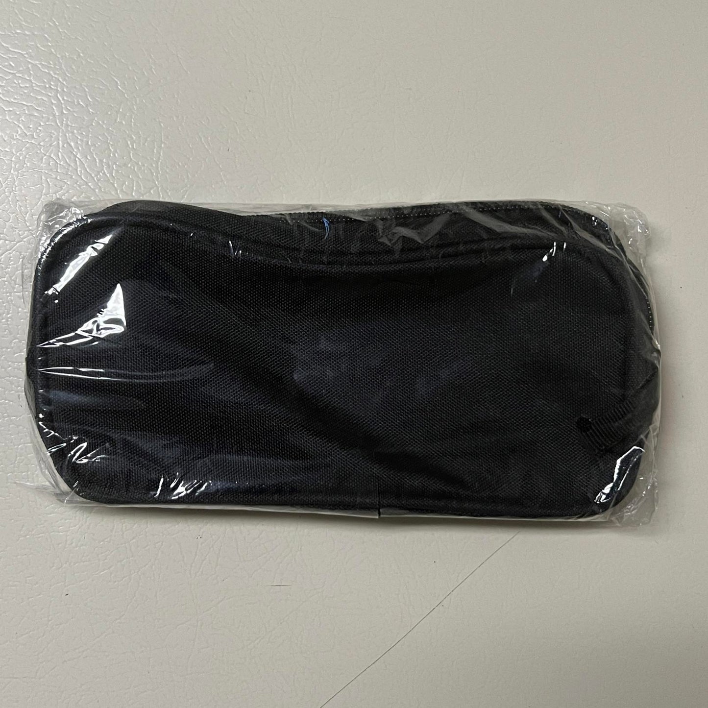 Black Camouflage American Flag Pencil Case Organizer with Multiple Compartments