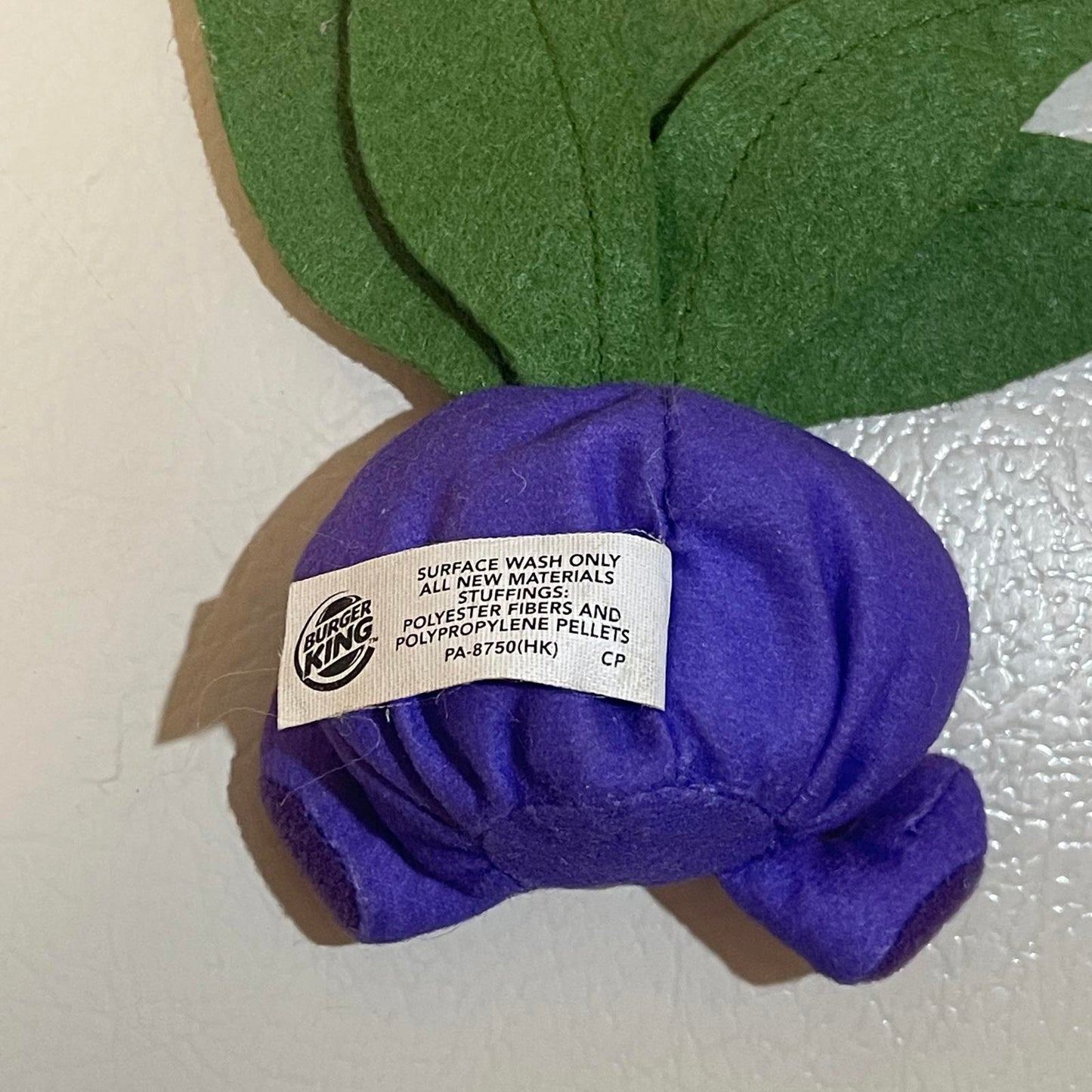 Nintendo Oddish Plush Toy - Burger King 1999