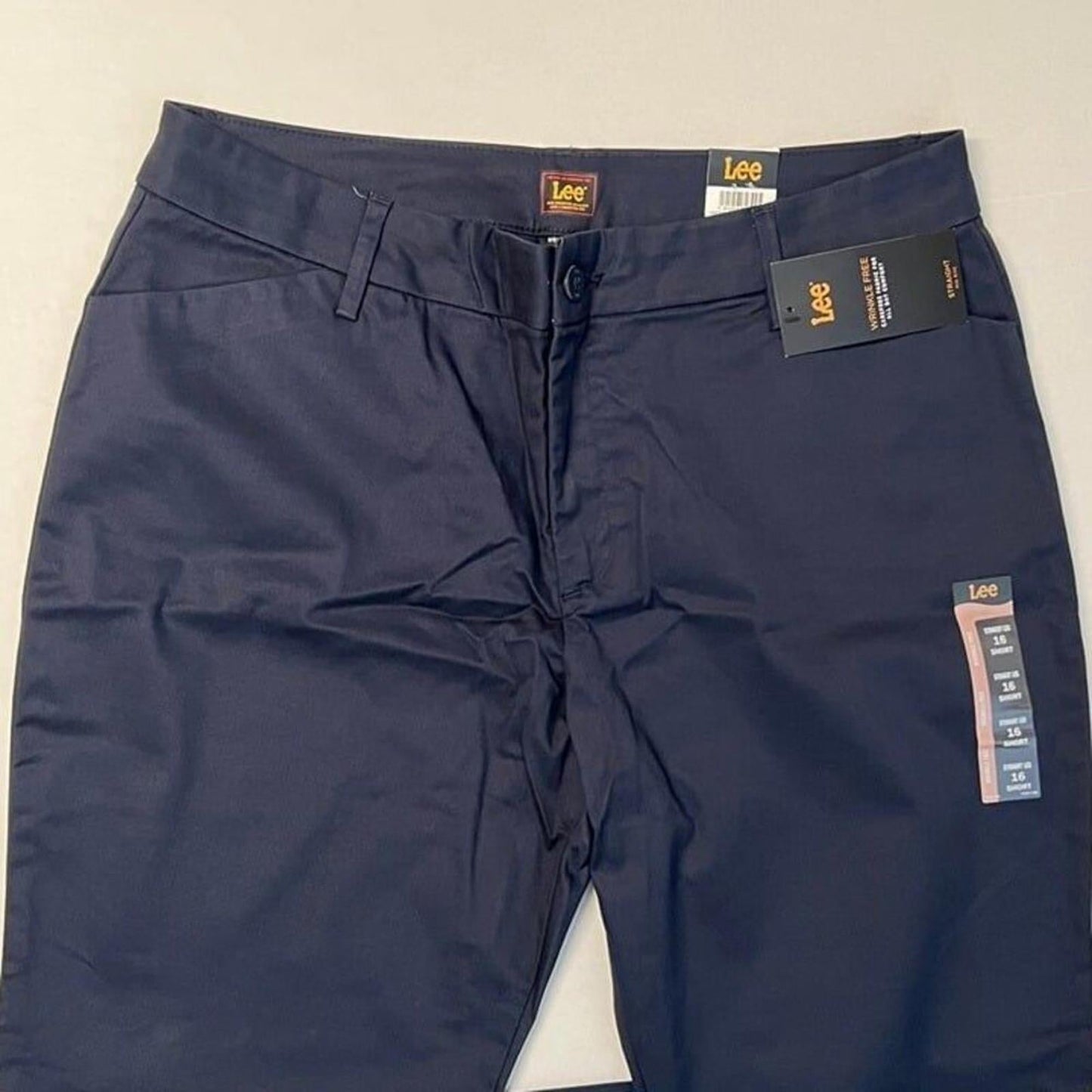 Lee Missy Wrinkle Free Relaxed Fit Straight Leg Pant