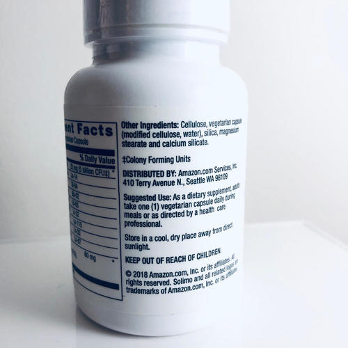 Probiotic 5B CFU, 8 Strains + Prebiotic, 120 Veg Caps, 4-Mo Supply, EXP 6/2024