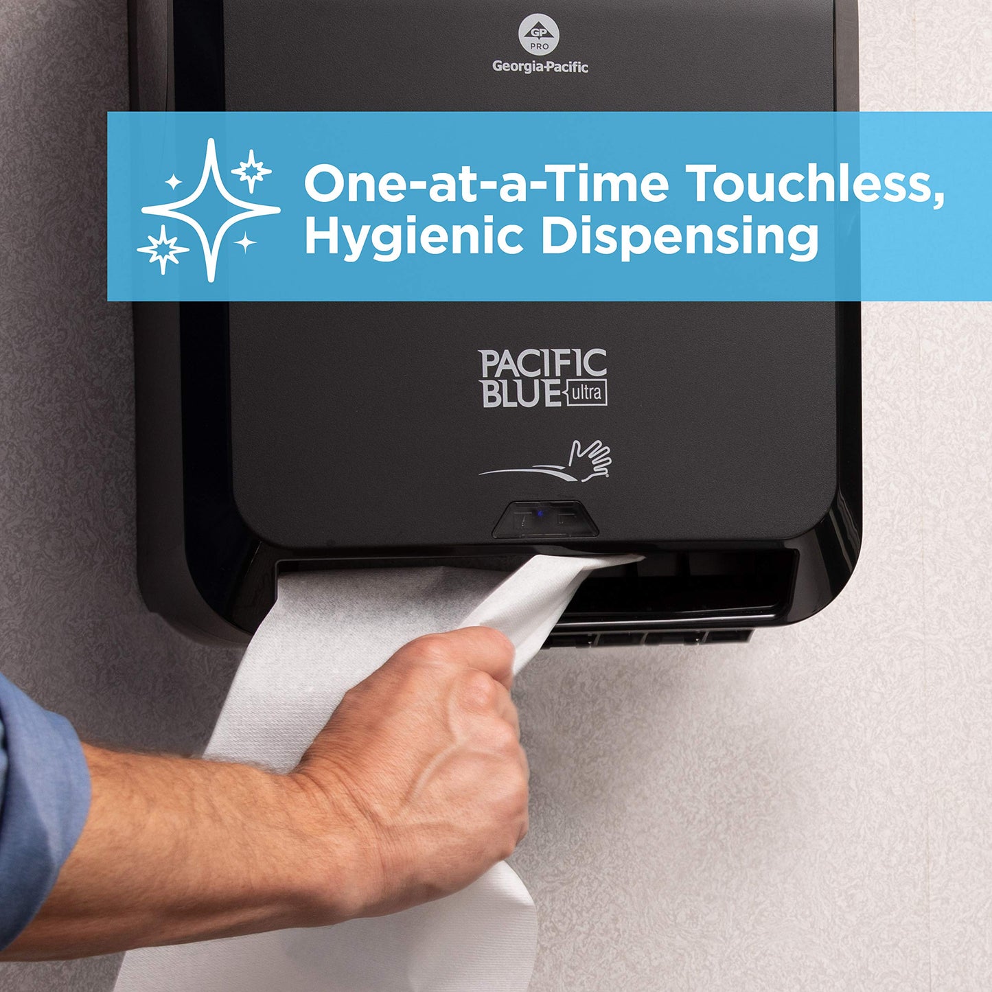 Pacific Blue Ultra 8" High-Capacity Automated Touchless Paper Towel Dispenser