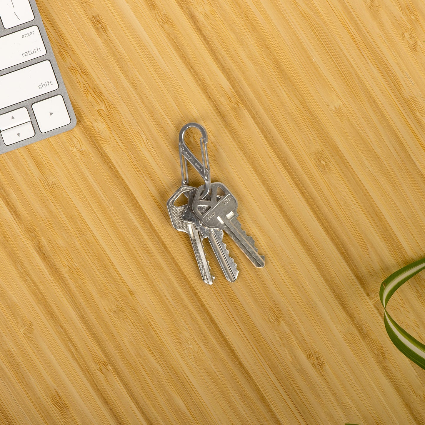 Nite Ize SB1-11-6R3 S-Biner Dual Carabiner, Size #1, Stainless Steel