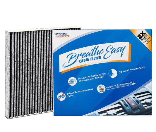 Spearhead Odor Defense Breathe Easy Cabin Filter, up to 25% longer, (BE-134)