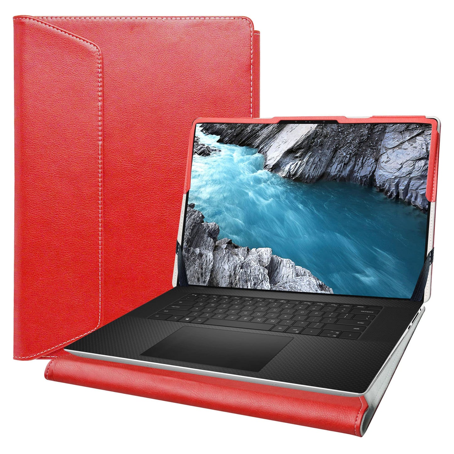 Protective Cover Case for17"Dell 17 9700/XPS 17 9710/XPS 17 9720/XPS 17 9730 Red