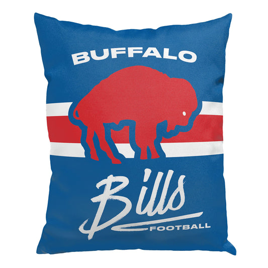 Northwest Official NFL Buffalo Bills Nostalgic Proud Decorative Pillow,15" x 12"