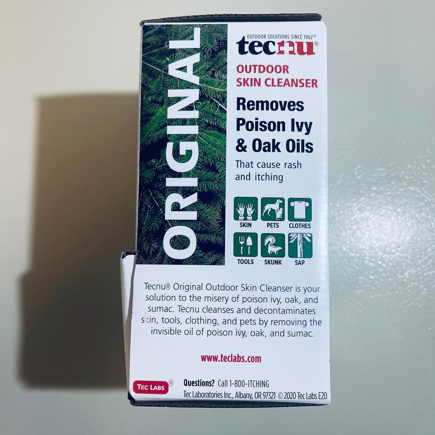 Tecnu Original Outdoor Skin Cleanser - 50pack