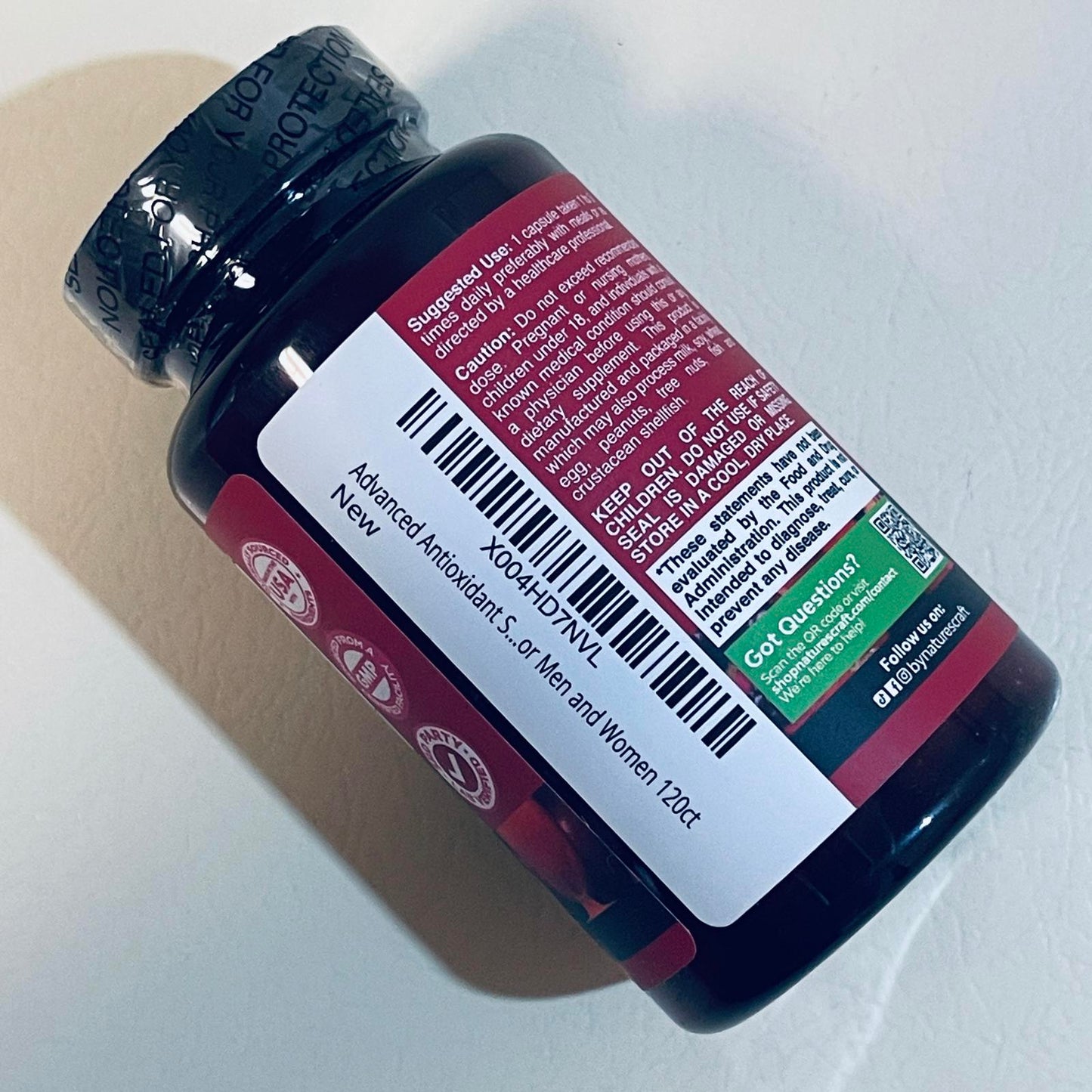 Pomegranate Extract 500mg Dietary Supplement 120 Capsules EXP 10/2026