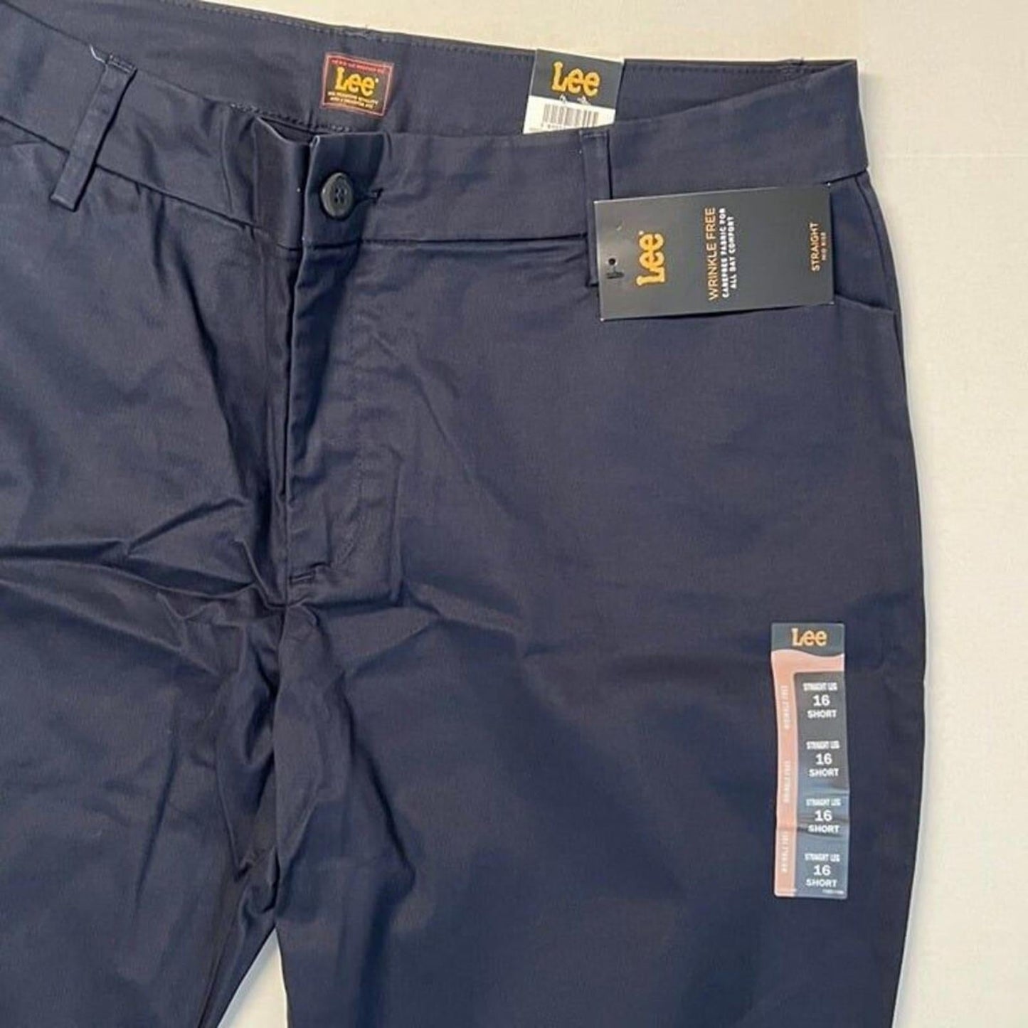 Lee Missy Wrinkle Free Relaxed Fit Straight Leg Pant