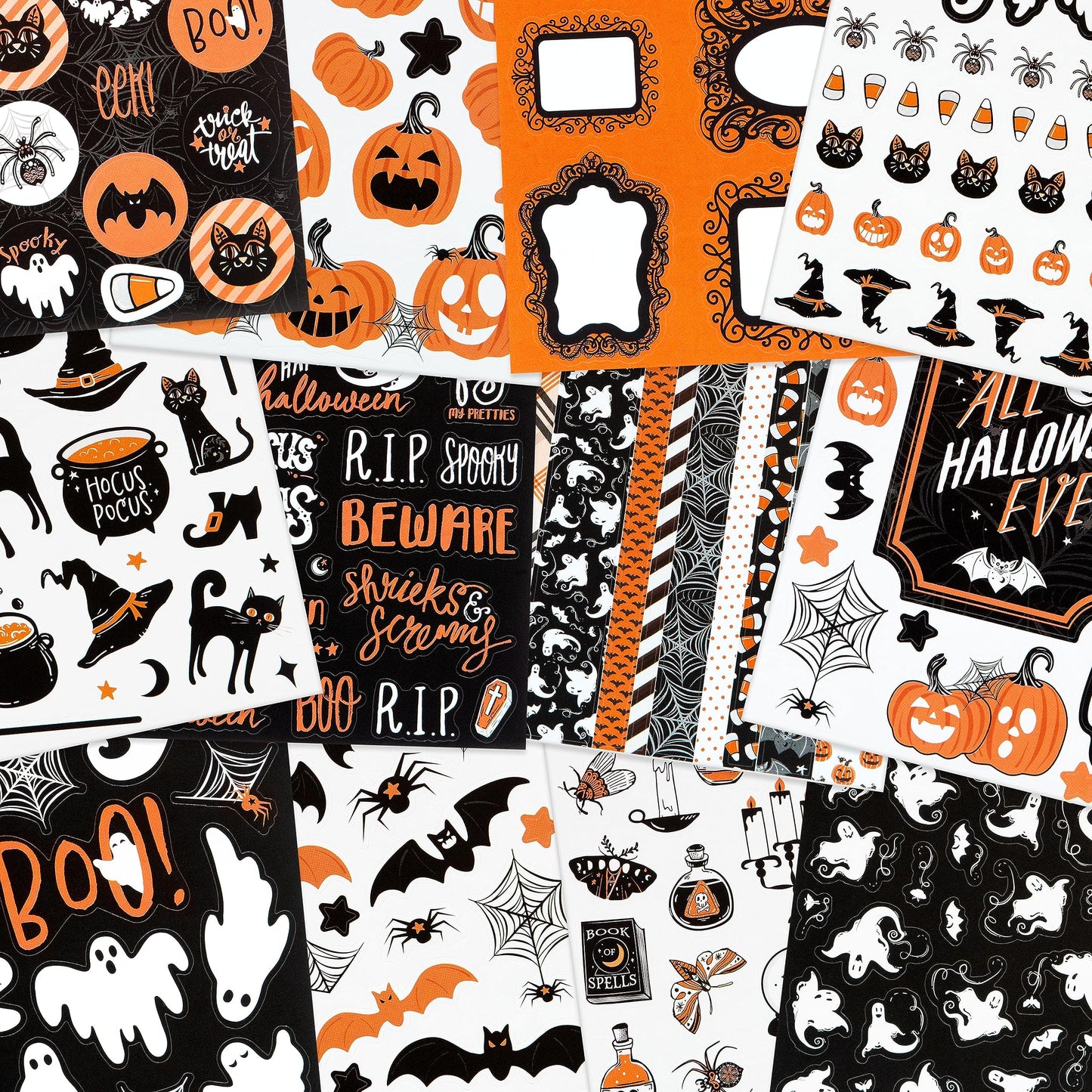 Halloween Basics Sticker Book by Recollections™, Halloween Decorations