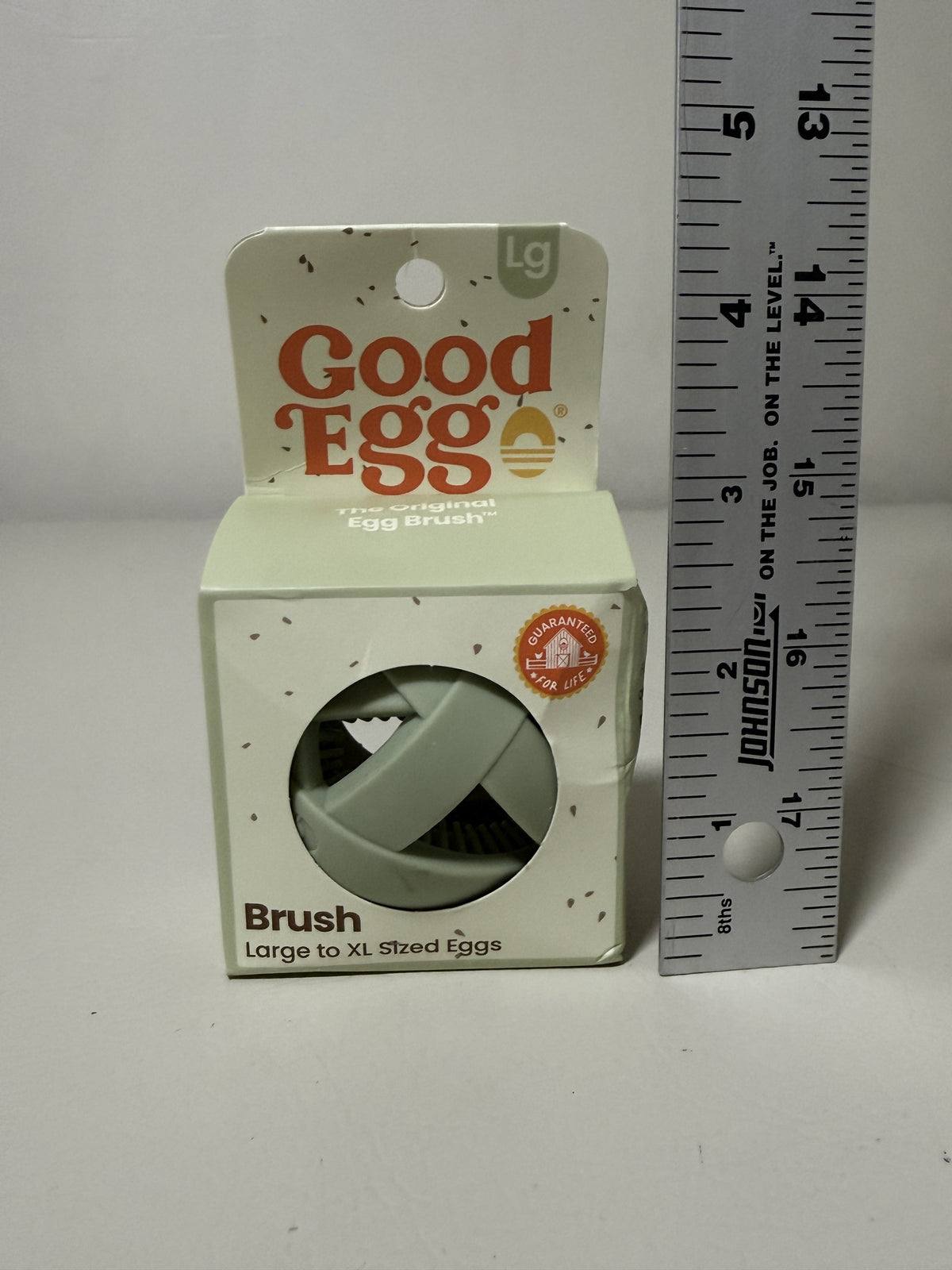 The Original Egg Brush Large to XL Eggs Silicone Scrubber Backyard Chicken