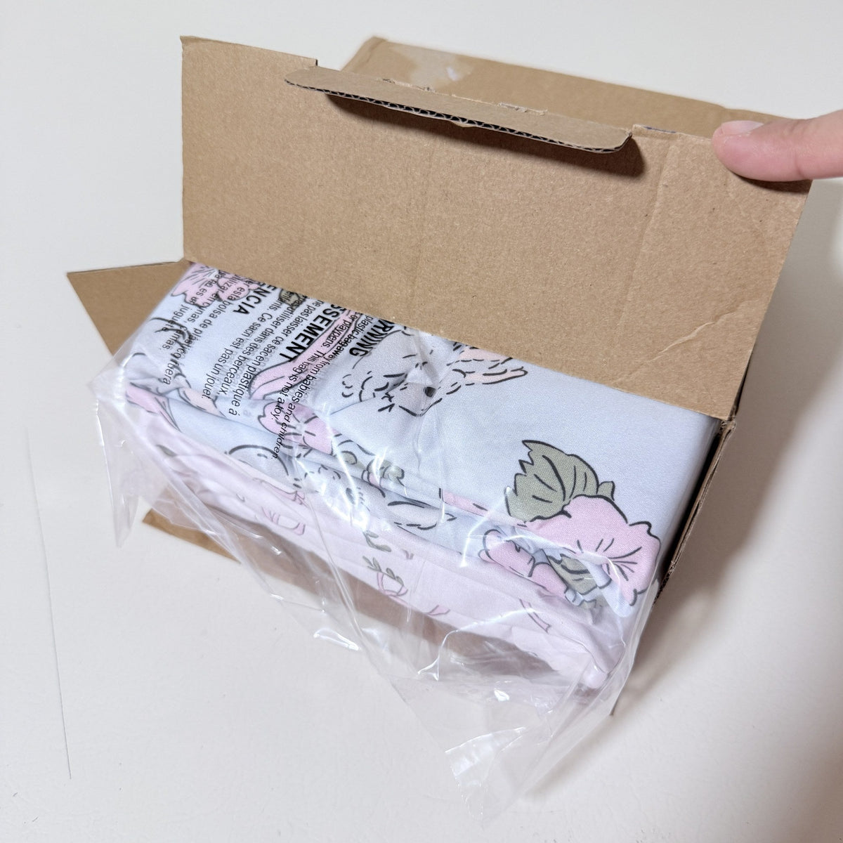 Baby Crib Sheets 2 Pack Fitted Standard Crib Rabbit and Floral Pink Cream