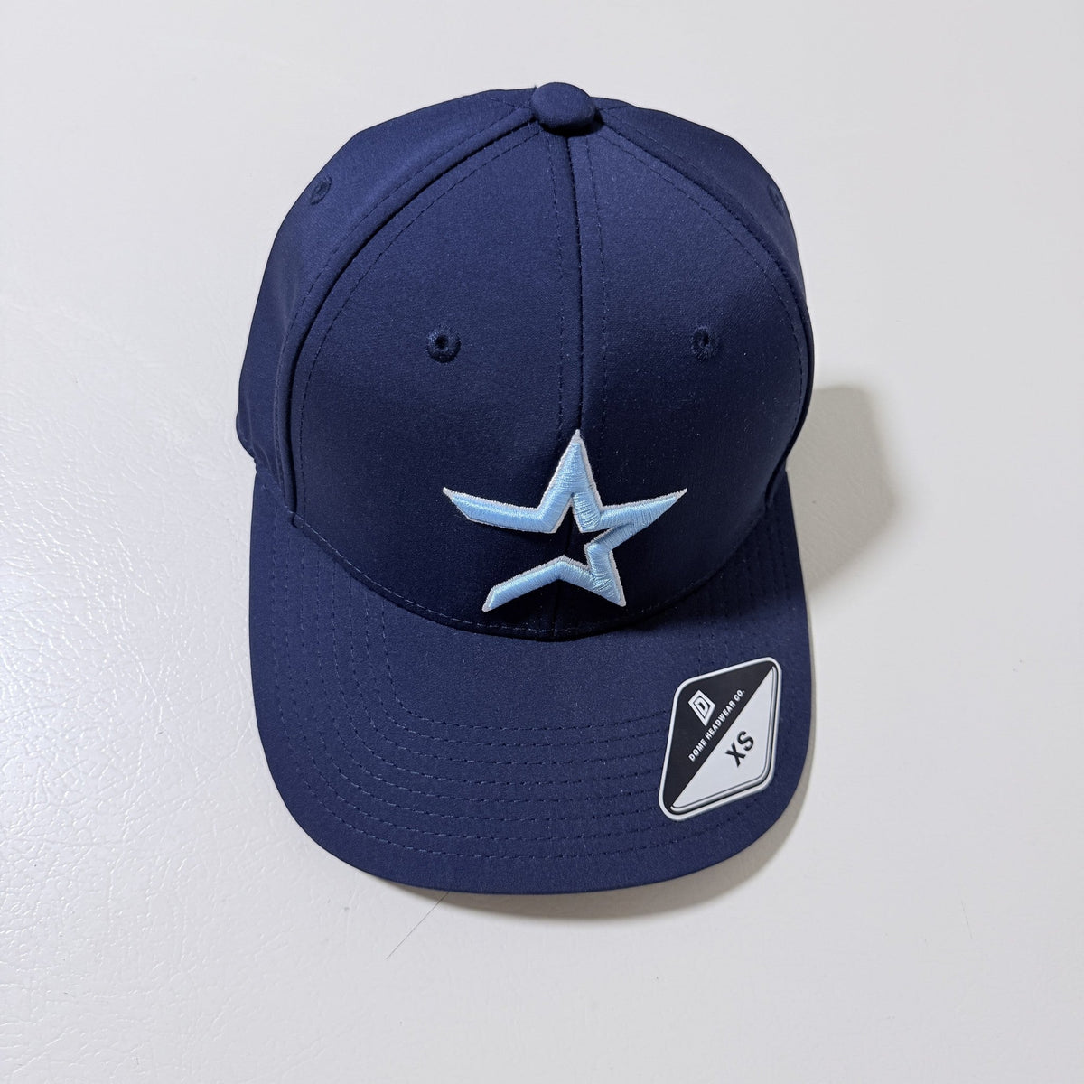 Marucci Stars Game Hat XS Navy Columbia Blue Star Flex Fit Baseball Cap