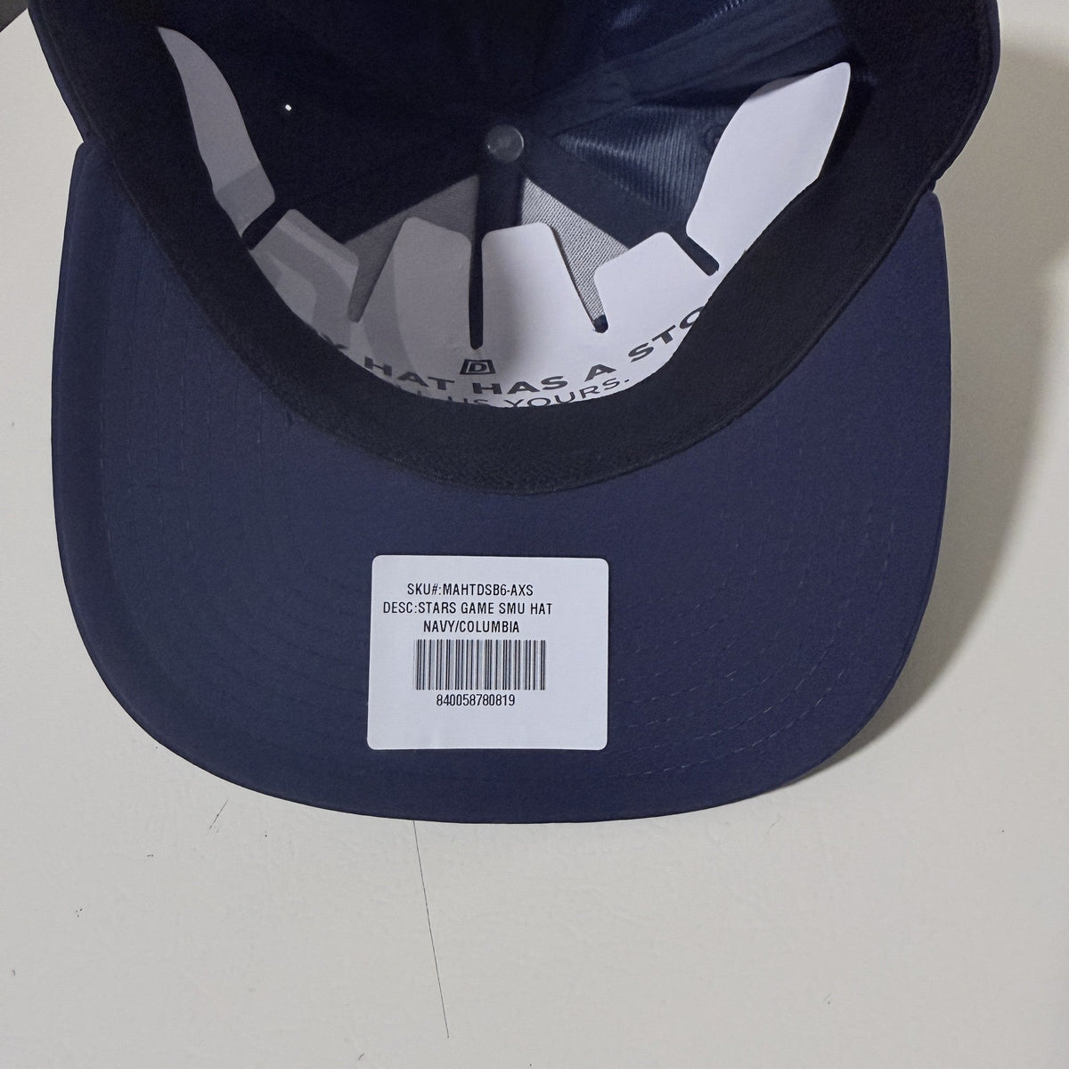 Marucci Stars Game Hat XS Navy Columbia Blue Star Flex Fit Baseball Cap