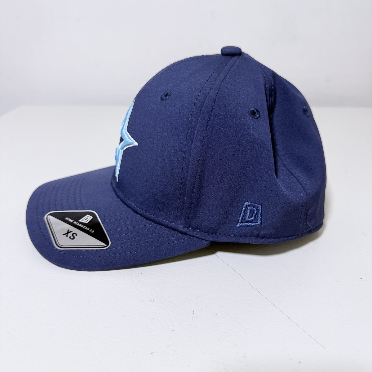 Marucci Stars Game Hat XS Navy Columbia Blue Star Flex Fit Baseball Cap