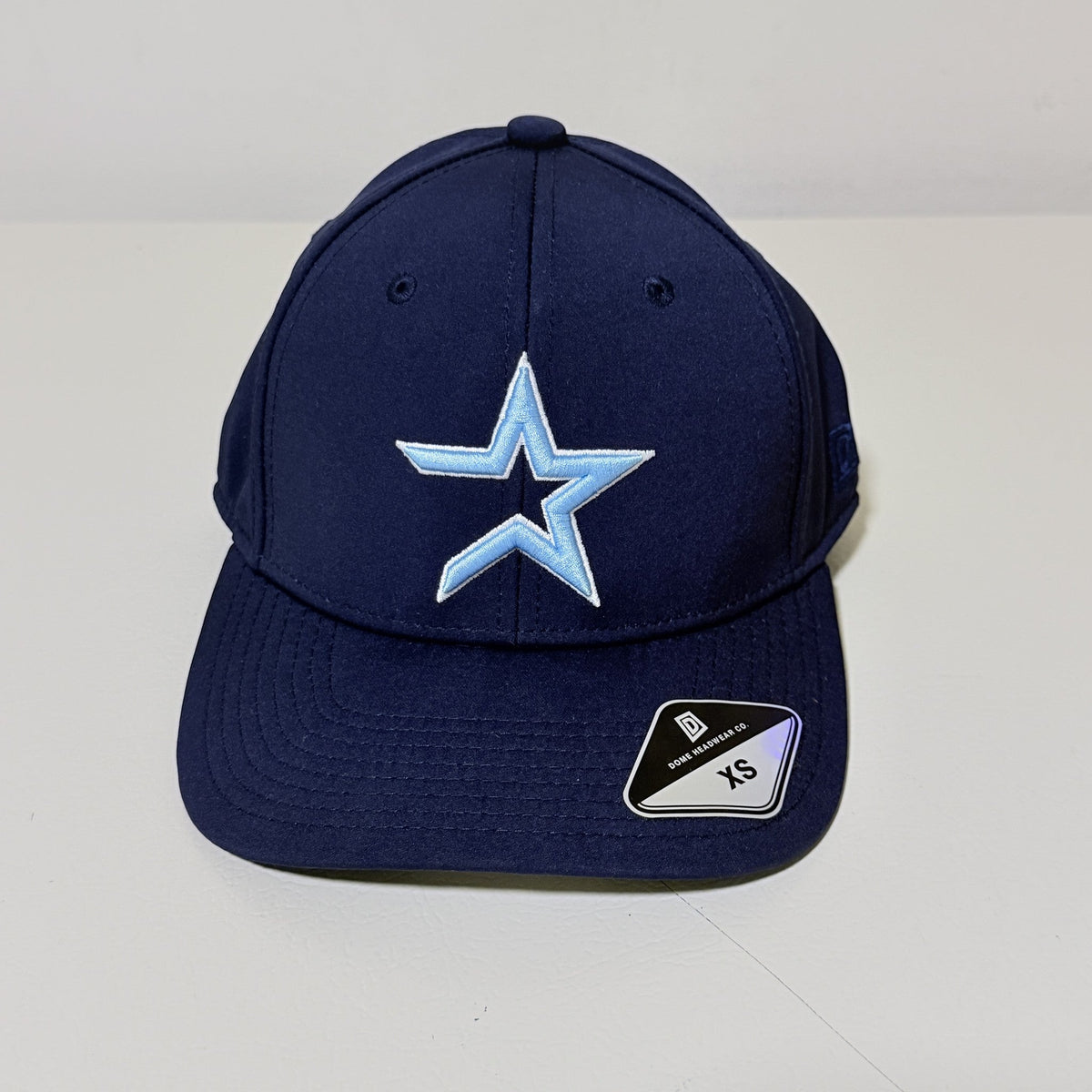 Marucci Stars Game Hat XS Navy Columbia Blue Star Flex Fit Baseball Cap
