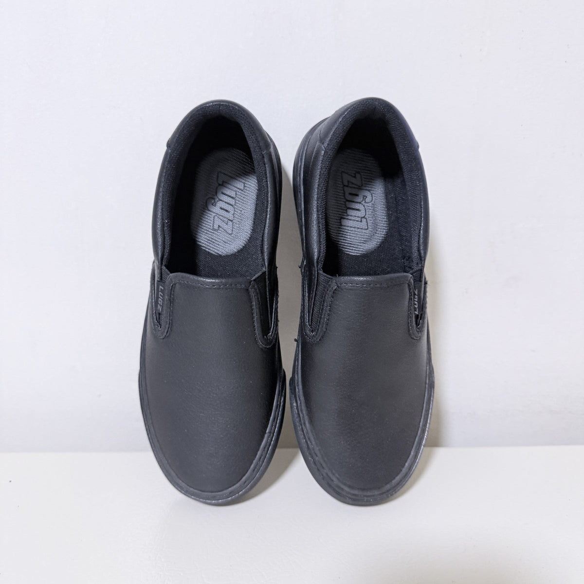 Lugz Clipper SR Slip Resistant Slip On Work Shoes Womens 6.5 Black