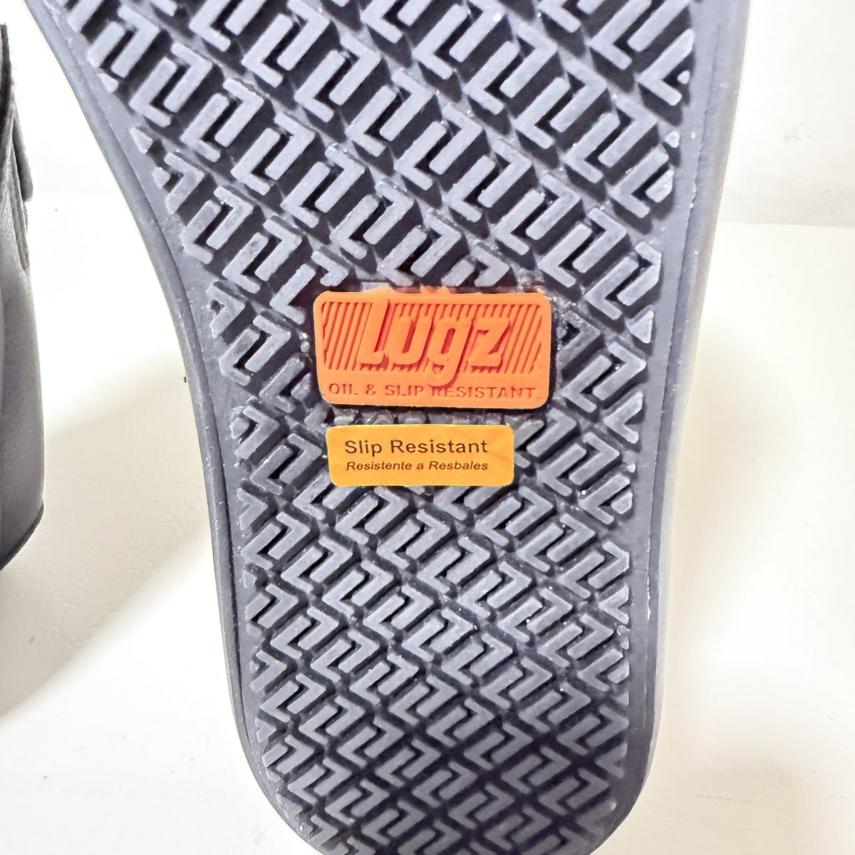 Lugz Clipper SR Slip Resistant Slip On Work Shoes Womens 6.5 Black