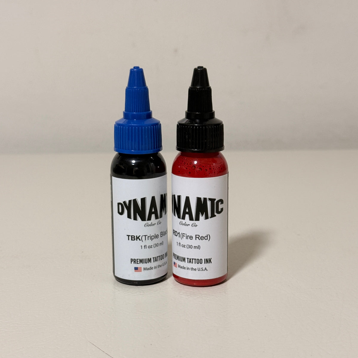 Dynamic Color Tattoo Ink, Triple Black & Fire Red, Exp 10/28 & 08/29 - view 1 of 4