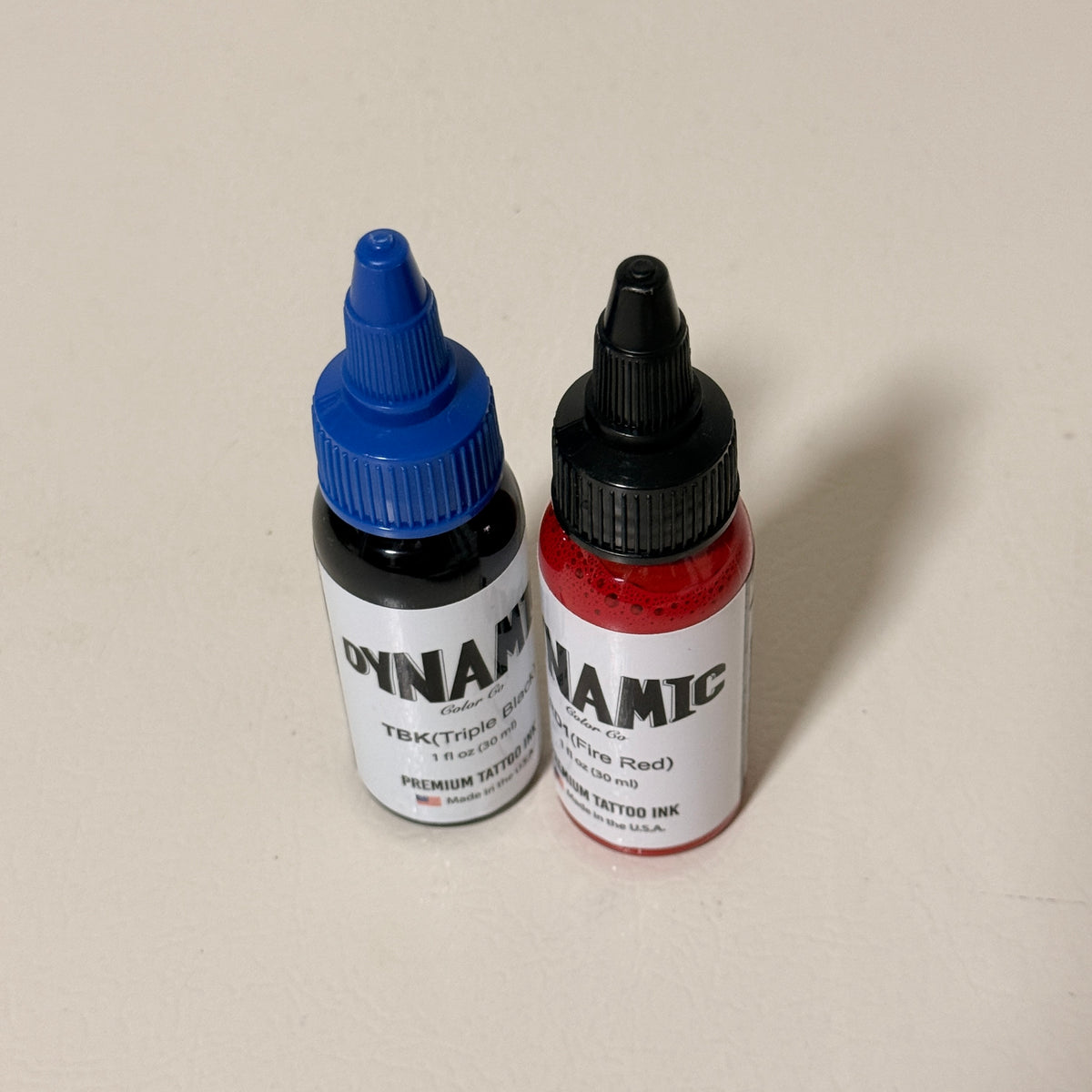 Dynamic Color Tattoo Ink, Triple Black & Fire Red, Exp 10/28 & 08/29 - view 2 of 4