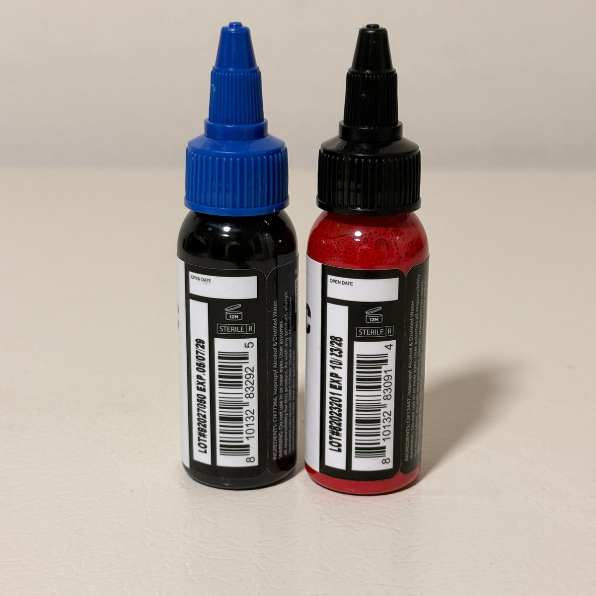Dynamic Color Tattoo Ink, Triple Black & Fire Red, Exp 10/28 & 08/29 - view 3 of 4