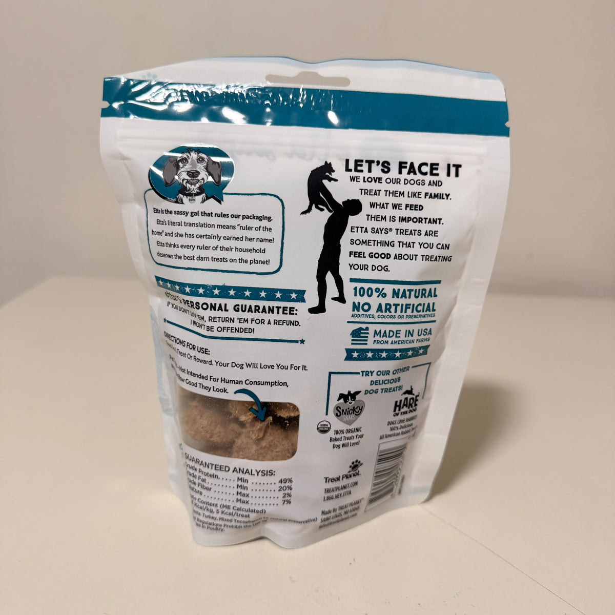 Etta Says Freeze Dried Dog Treats 3-Pack, Lamb Turkey Duck, BB 5/2028 - view 6 of 9