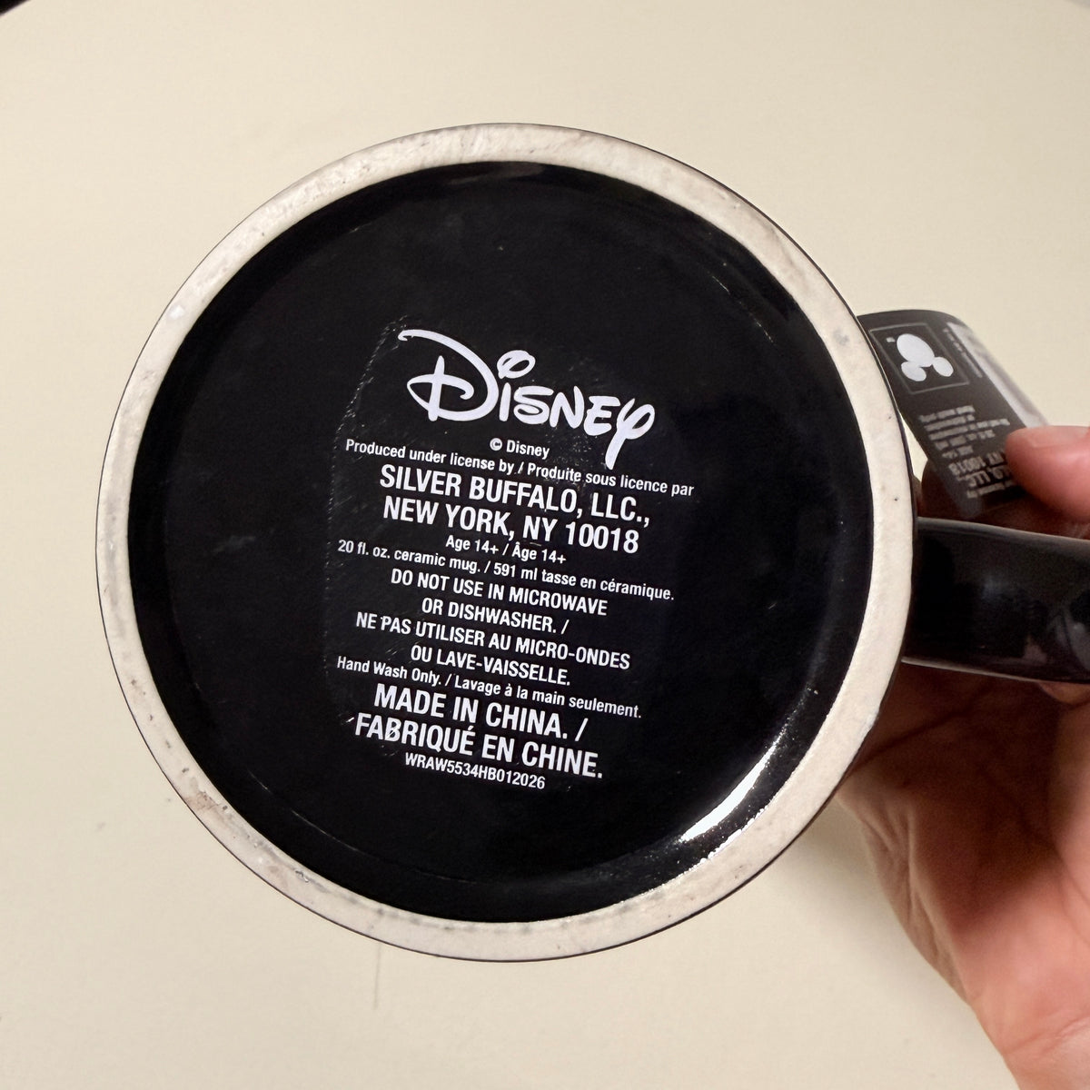 Silver Buffalo Disney Cheshire Cat Heat Reveal Mug, 20 oz - view 3 of 11