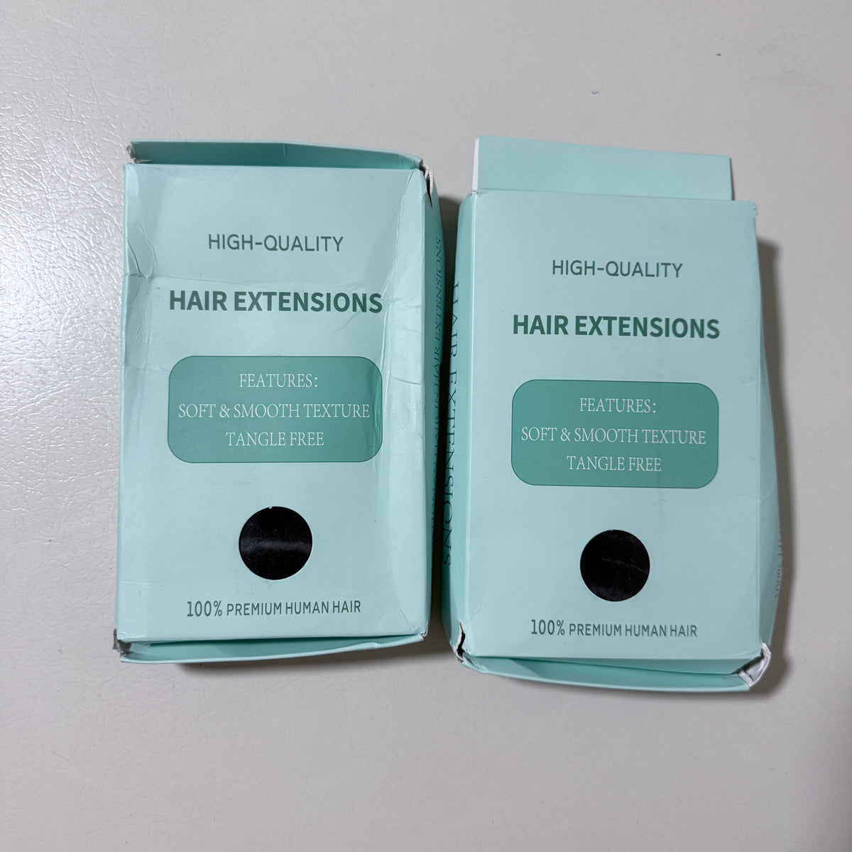 Human Hair Extensions 20 in, Loose Wave, Natural Black, Two Pieces - view 1 of 5