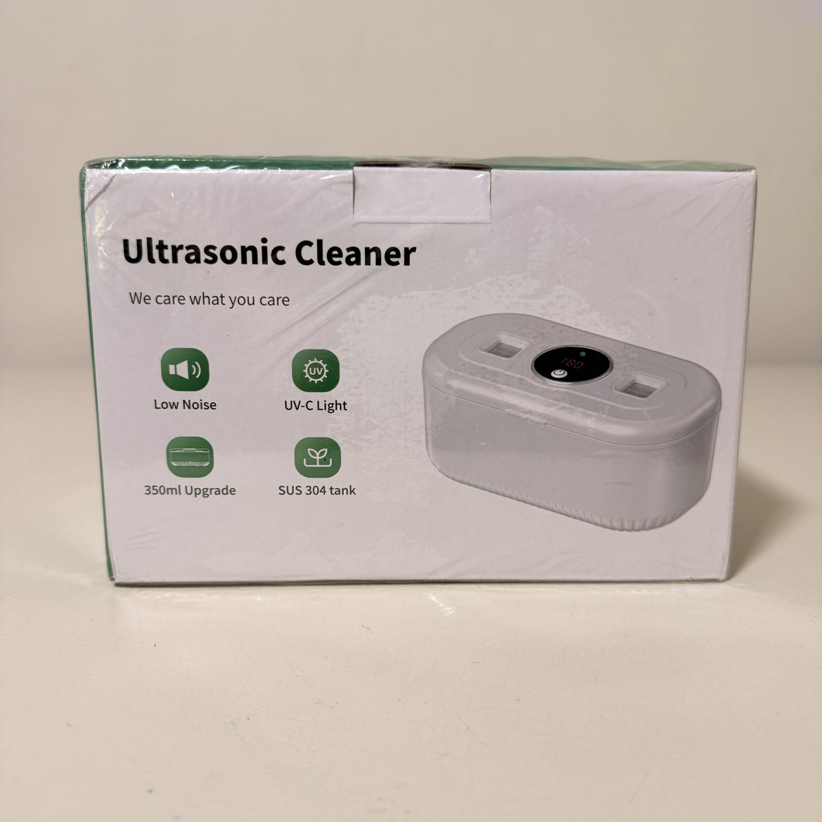 Ultrasonic Jewelry Cleaner with UV-C Light, 350 mL, GH-UC127 - view 2 of 7