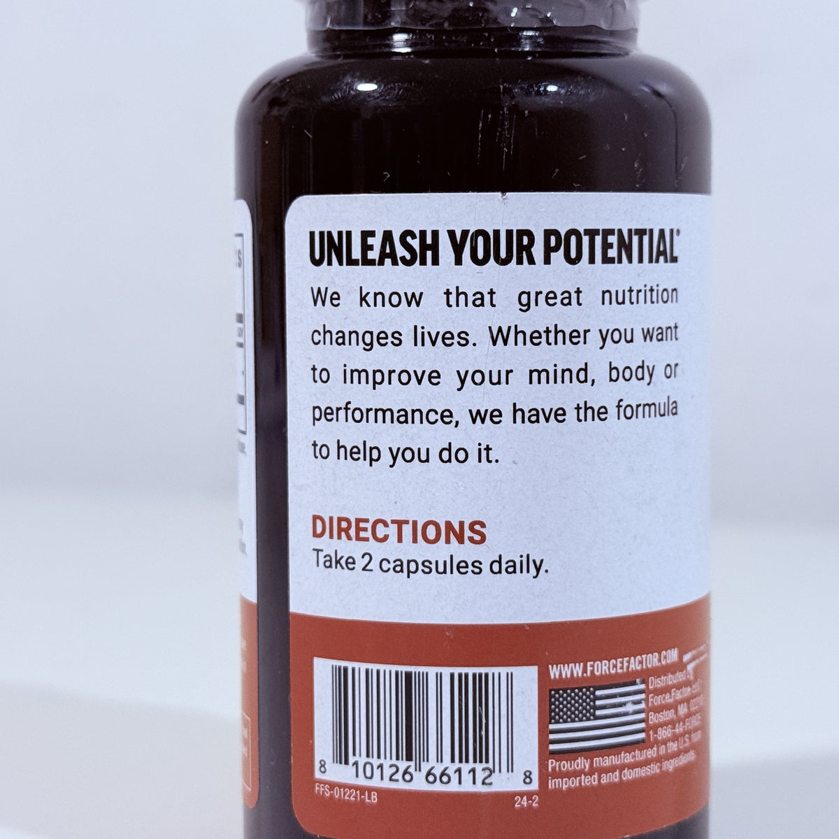 Force Factor Alpha GPC 600 mg, 60 Vegetable Capsules - view 3 of 5