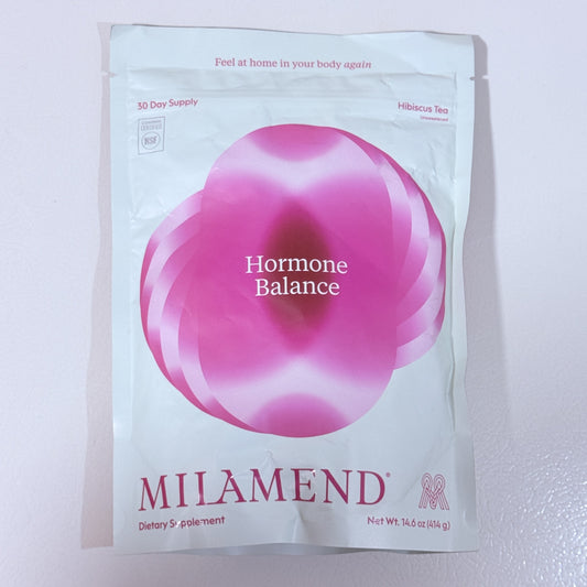 Milamend Hormone Balance, Hibiscus Tea, 14.6 oz, Best By 09/2027 - view 1 of 5