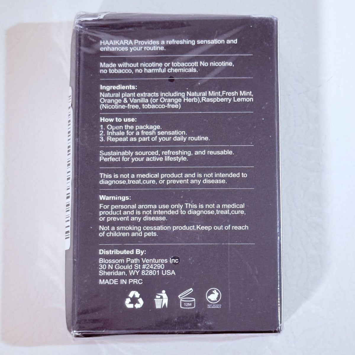 Nicotine-Free Herbal Aroma Inhaler, Mint Blend, Best By 11/2027 - view 2 of 5