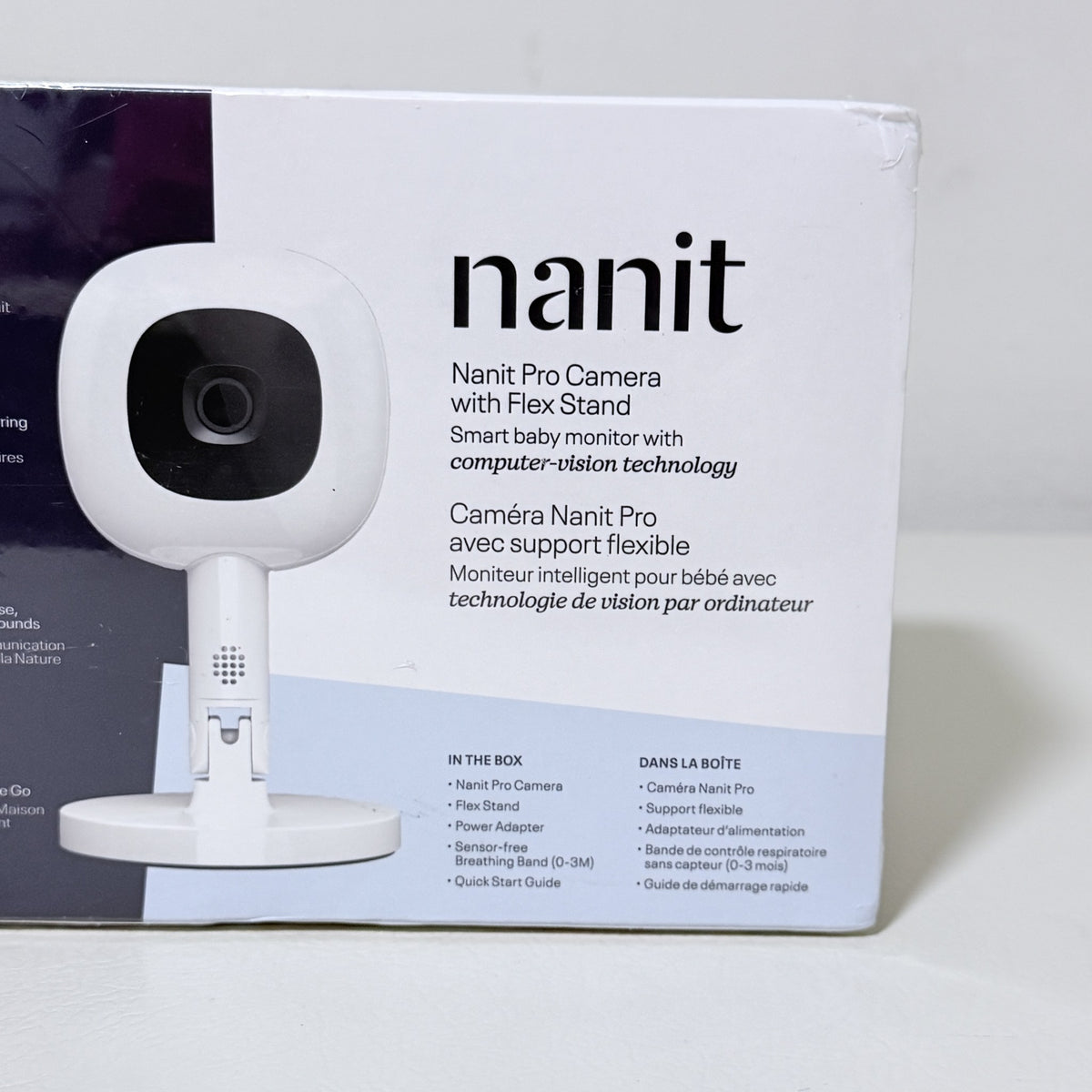 Nanit Pro Camera with Flex Stand, Smart Baby Monitor, N322NW - view 4 of 8