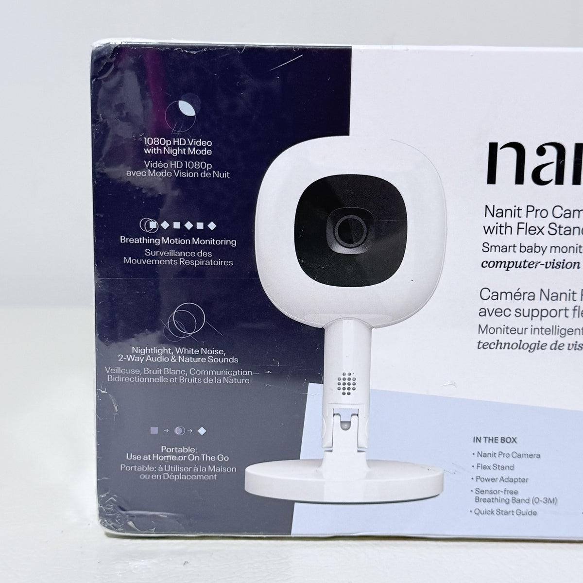 Nanit Pro Camera with Flex Stand, Smart Baby Monitor, N322NW - view 5 of 8