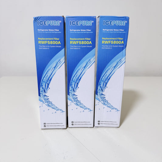 ICEPURE RWF5800A Refrigerator Water Filter, 3 Pack - view 1 of 6