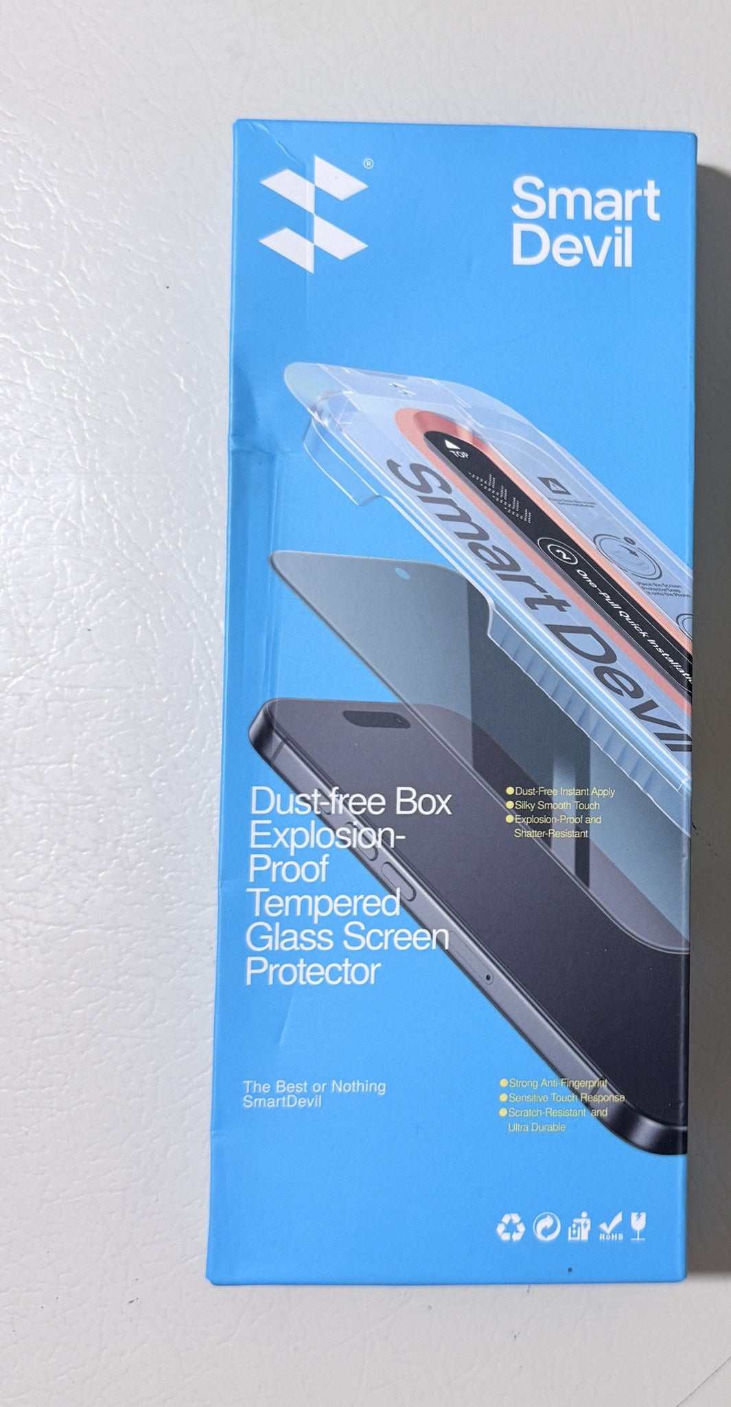 Privacy Screen Protector for iPhone 14 Pro, 2 Pack, Tempered Glass - view 1 of 2