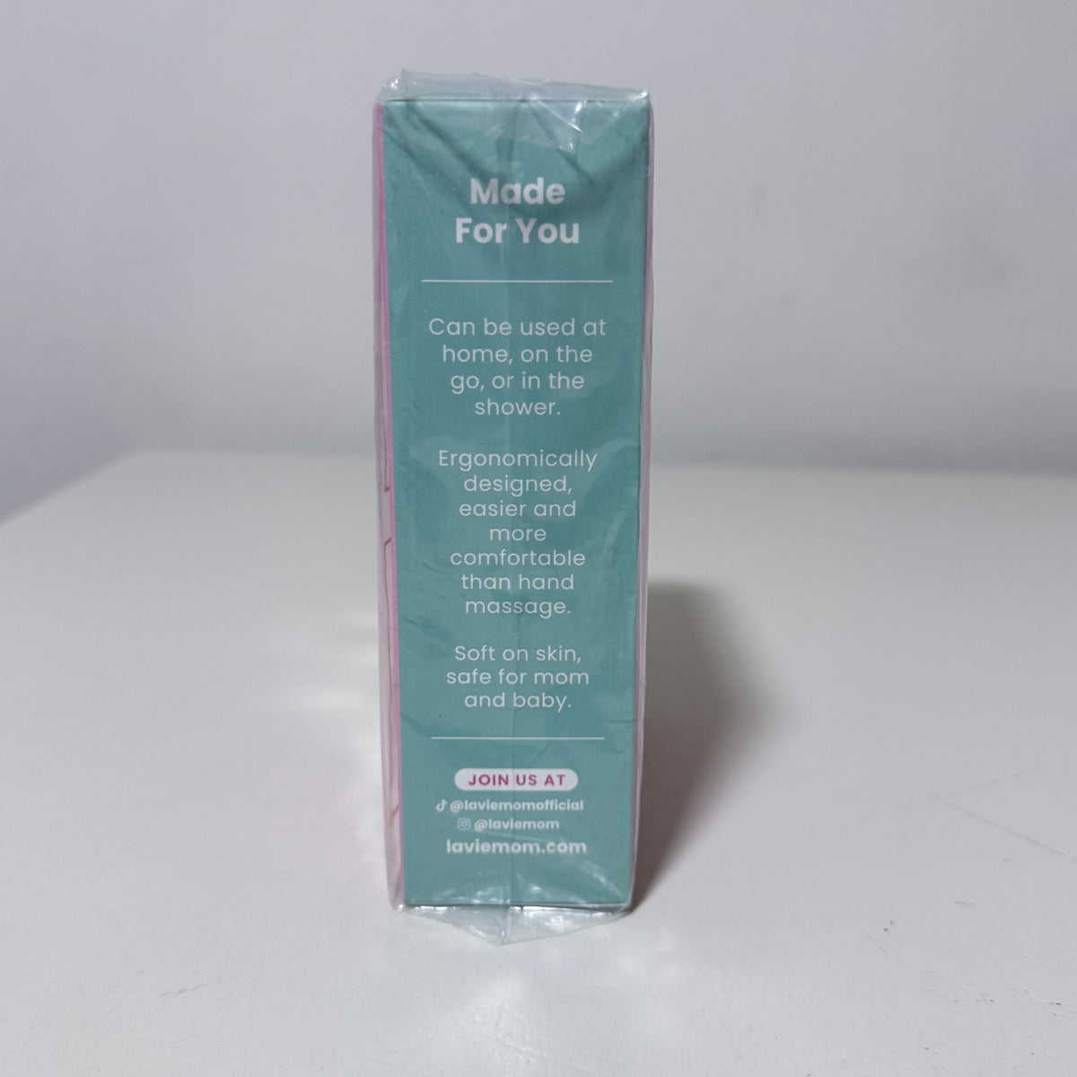 LaVie Warming Lactation Massager, Teal and Pink - view 2 of 7