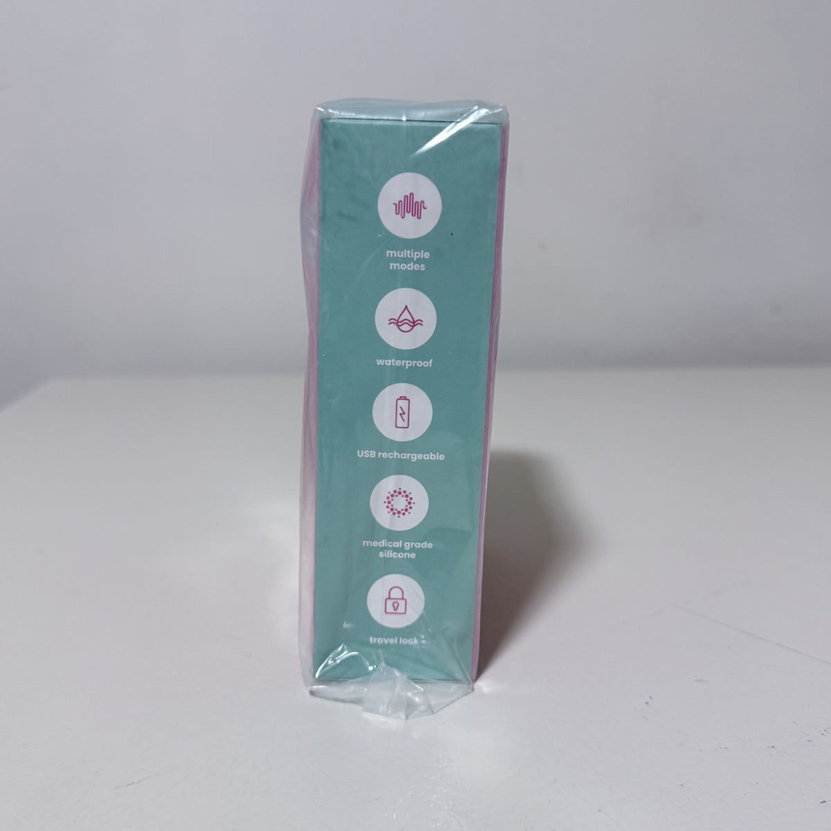LaVie Warming Lactation Massager, Teal and Pink - view 3 of 7