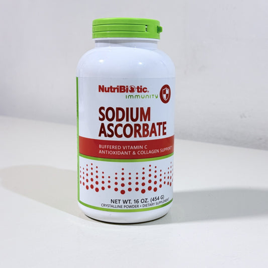 NutriBiotic Sodium Ascorbate Vitamin C Powder, 16 oz, Exp 12/2028 - view 1 of 4