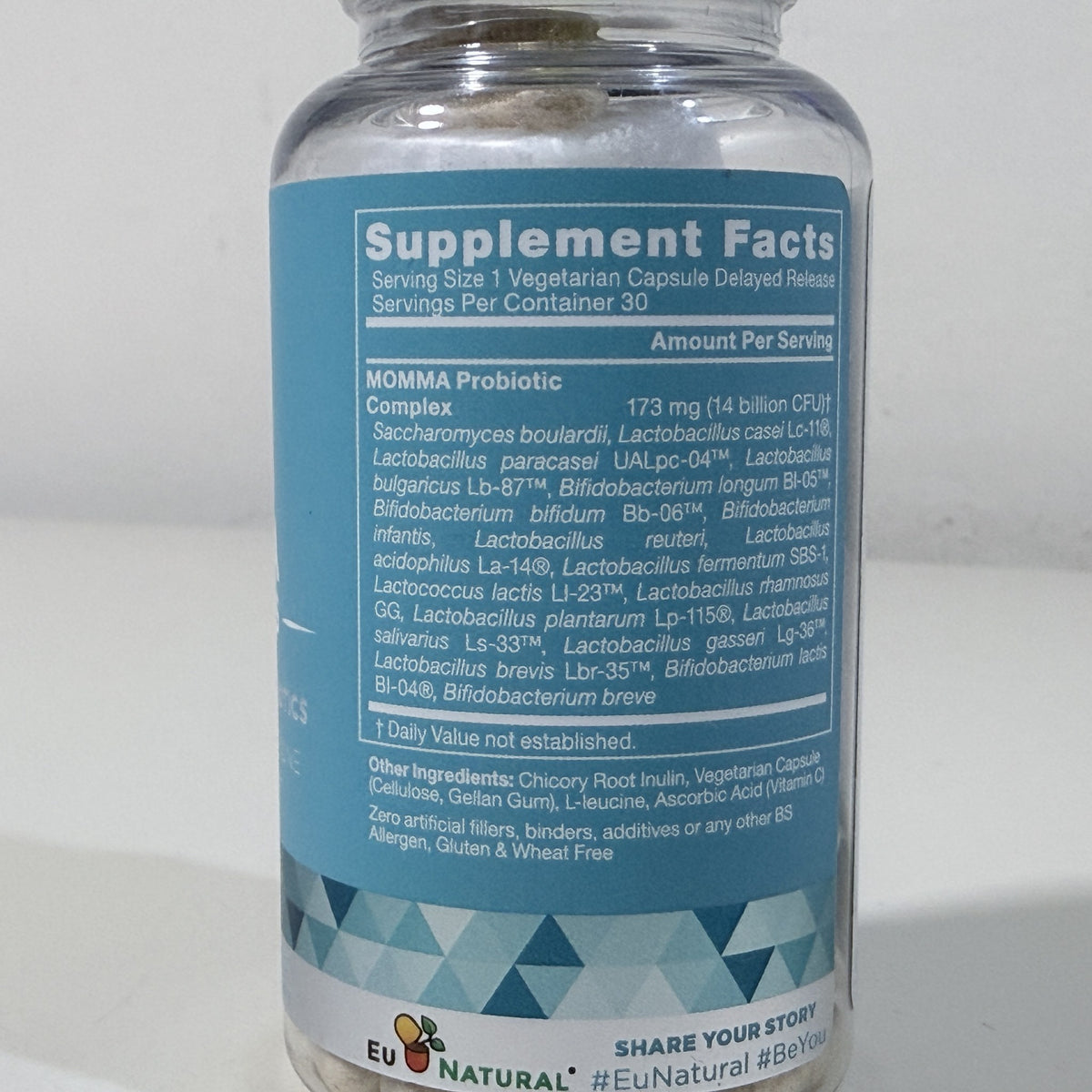 Eu Natural Momma Probiotics, 30 Vegetarian Capsules, Exp 03/2027 - view 2 of 6