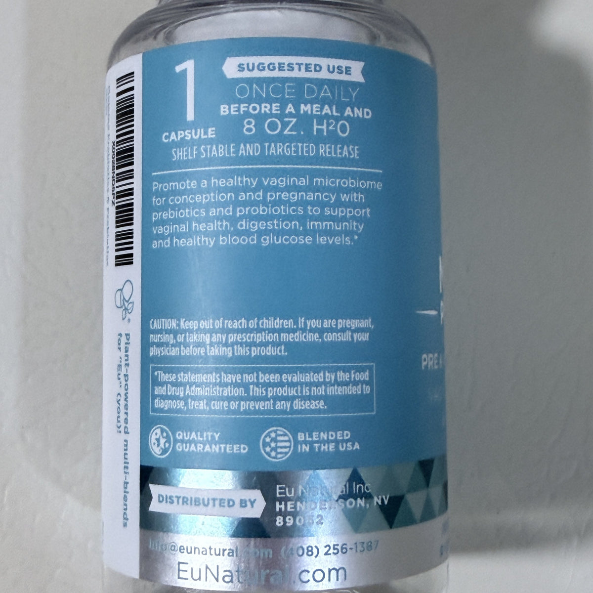 Eu Natural Momma Probiotics, 30 Vegetarian Capsules, Exp 03/2027 - view 3 of 6