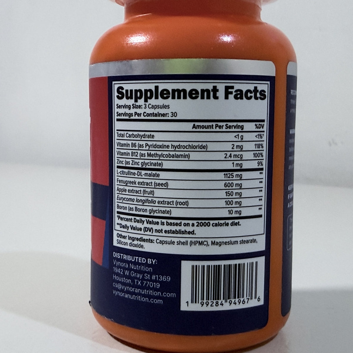 Vynora MaxErect Pro, 90 Capsules, Exp 05/2027 - view 2 of 4