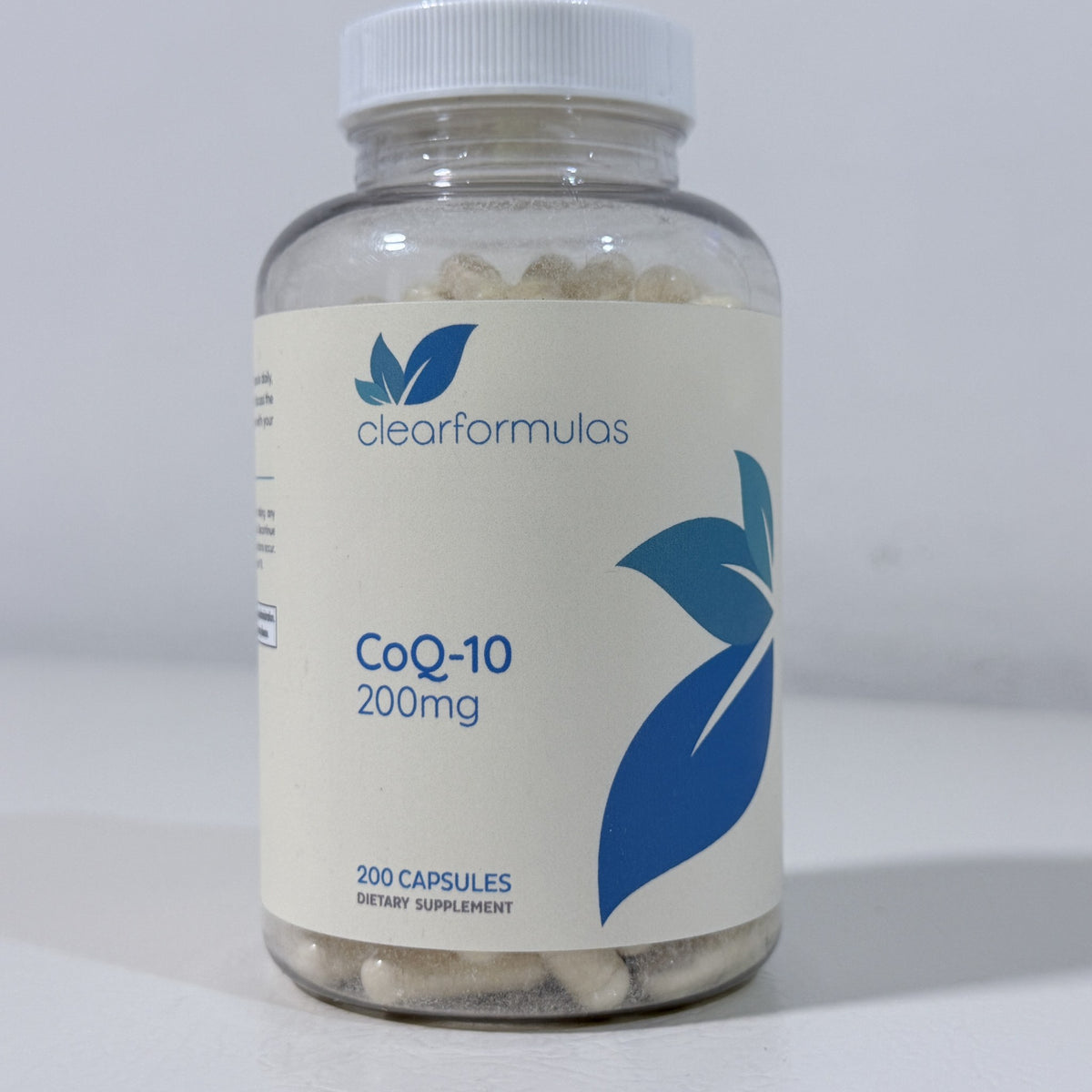 Clear Formulas CoQ-10 200 mg, 200 Capsules, Exp 01/2029 - view 1 of 4