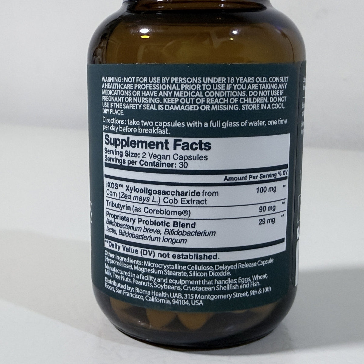 Bioma Probiotics, 60 Vegan Capsules, Exp 02/2027 - view 2 of 5